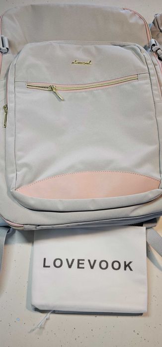 LOVEVOOK Bagaż podręczny, plecak do samolotu, duży plecak damski.