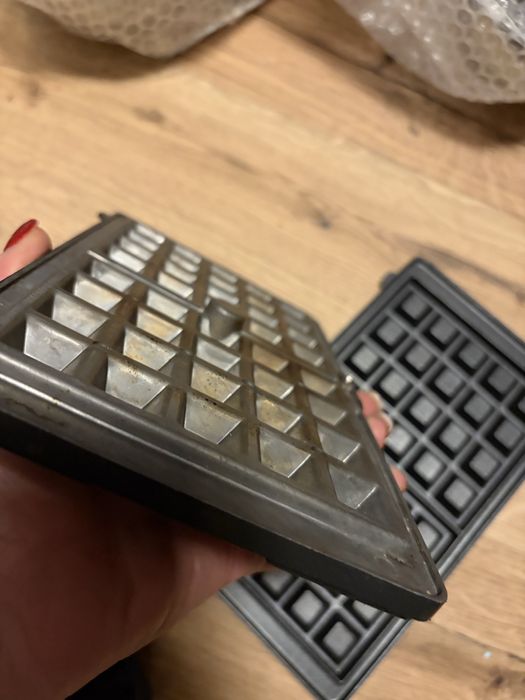 Nowe wklady do tostera tefal gofry gorfownica czarne 29,99