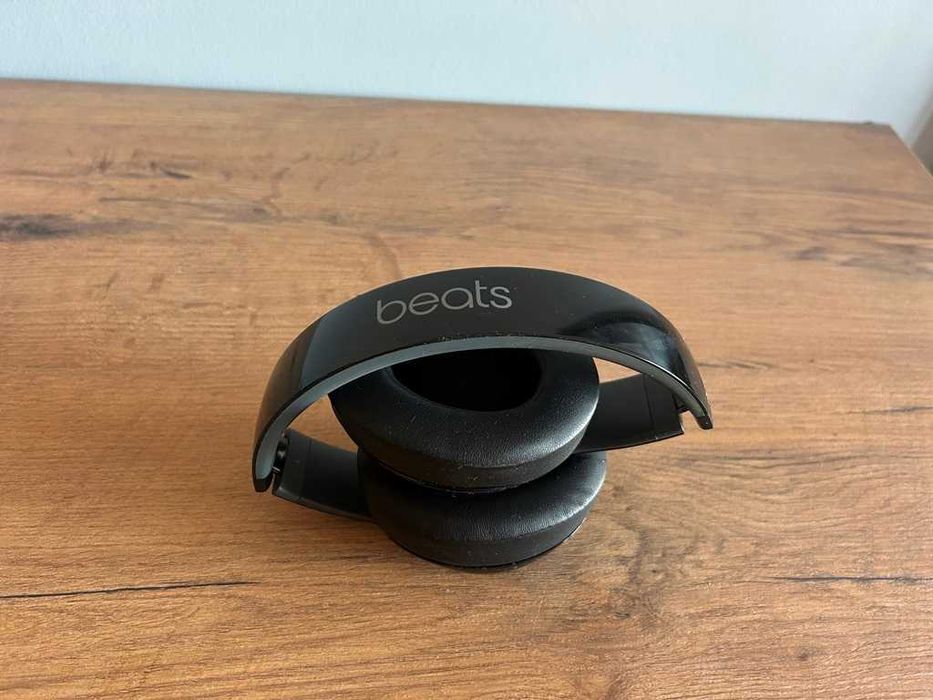 Słuchawki Beats Studio 2 Przewodowe Czarny Połysk Black Nowe Poduszki