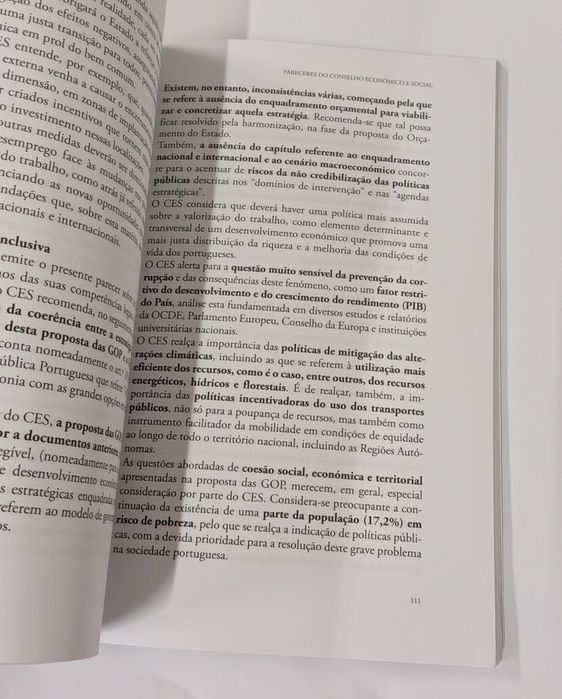 Pareceres do Conselho Económico e Social