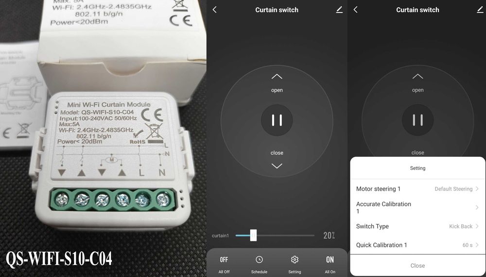 Розумне реле лампа вимикач WI-FI / Zigbee / RF433