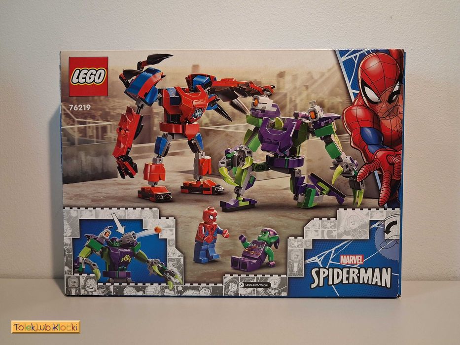 LEGO Marvel [76219]-Spider-Man & Green Goblin Mech Battle [NOWY]