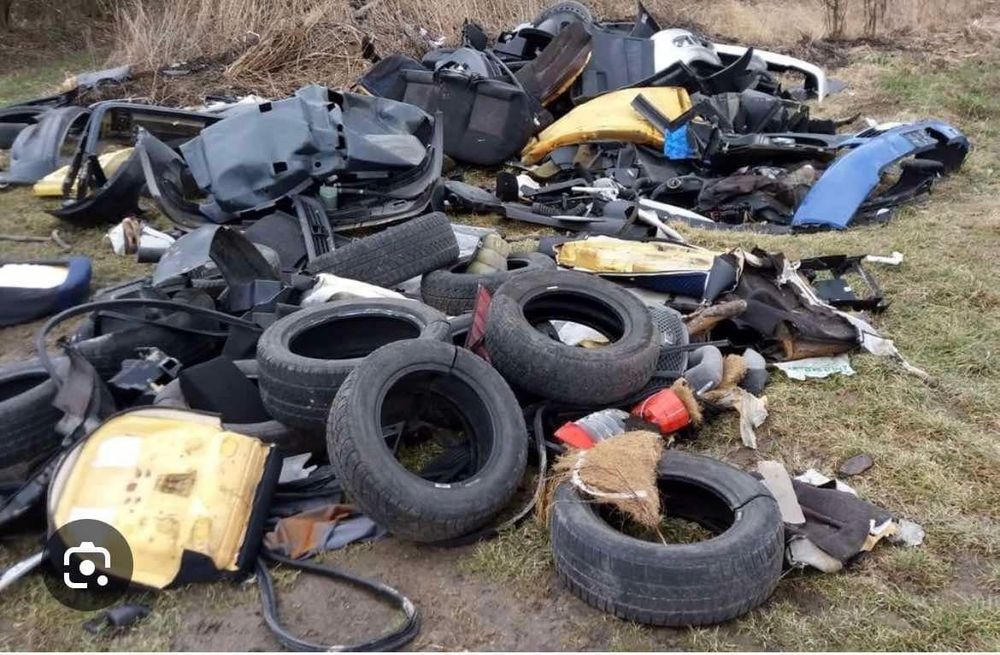 Wywóz, utylizacja plastików samochodowych odpady samochodówki zderzaki