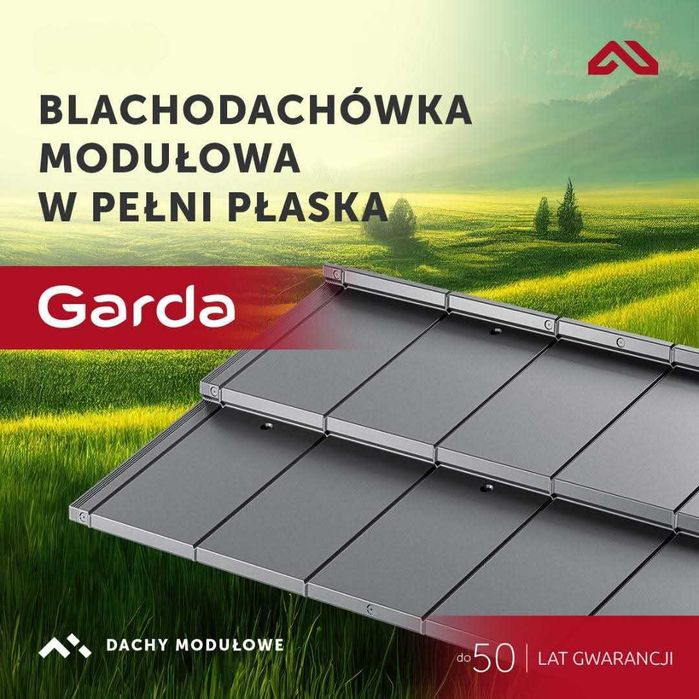 Budmat Garda Blachodachówka Płaska Modułowa Nowość !!!