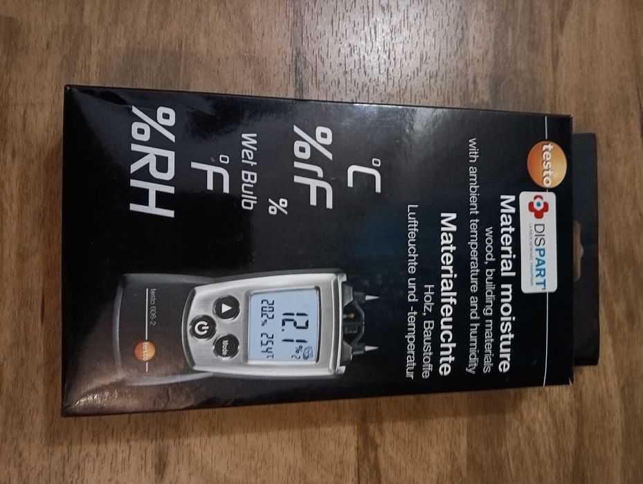 Testo 606-2 Вологомір для дерева, бетону, стяжки, штукатурки, повітря