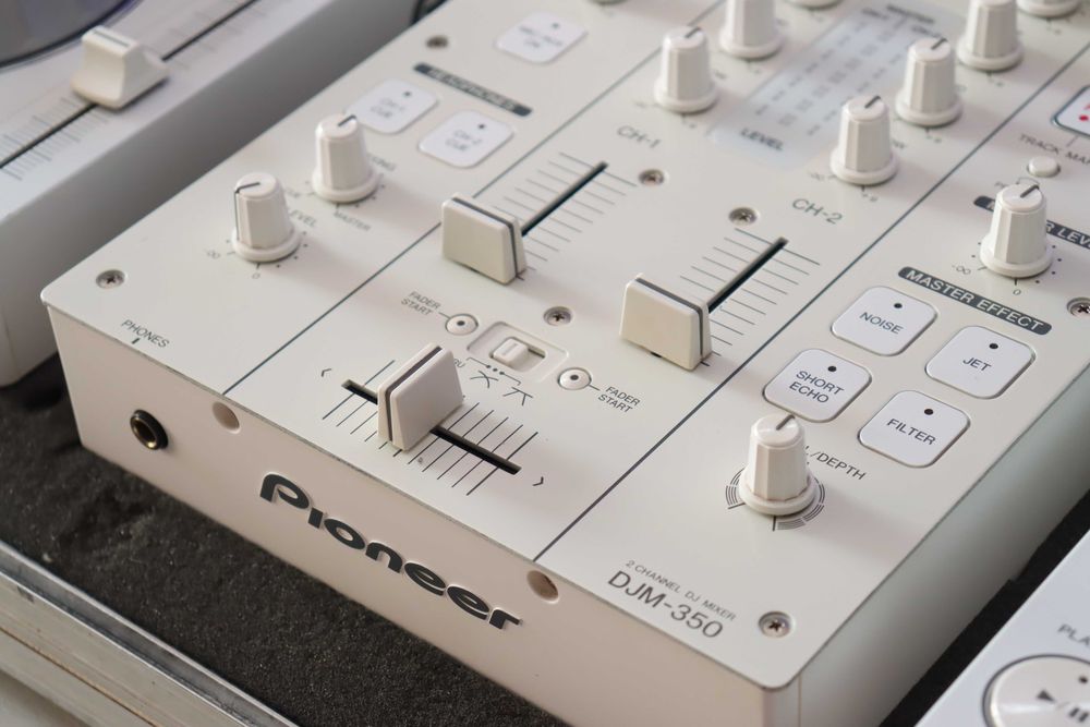 Pioneer DJ Zestaw CDJ 350 DJM 350 Case White Gwarancja