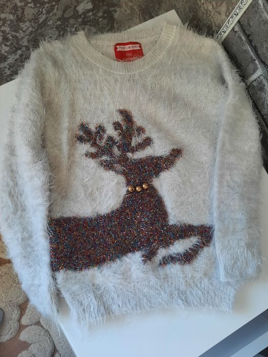 Продам новогоднюю кофту від George теплая merry christmas