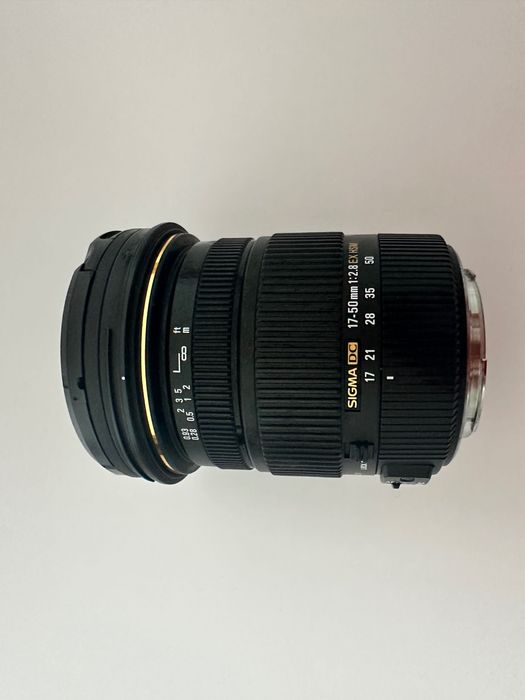 Обʼєктив Sigma 17-50 mm F 2.8 (для Canon) EX DC OS HSM