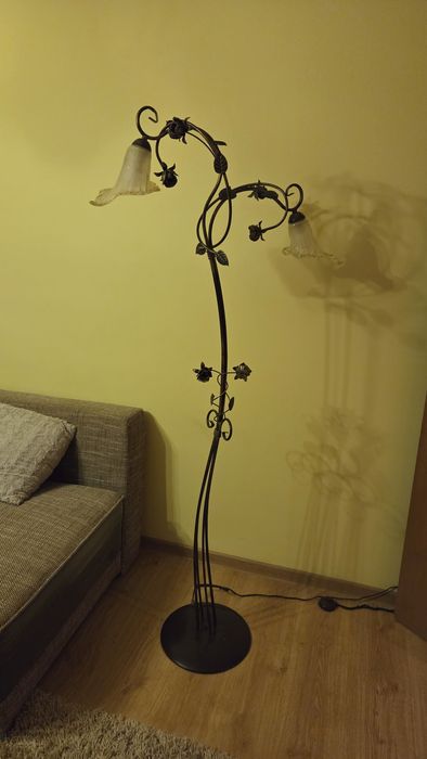 Komplet lamp wisząca i stojąca