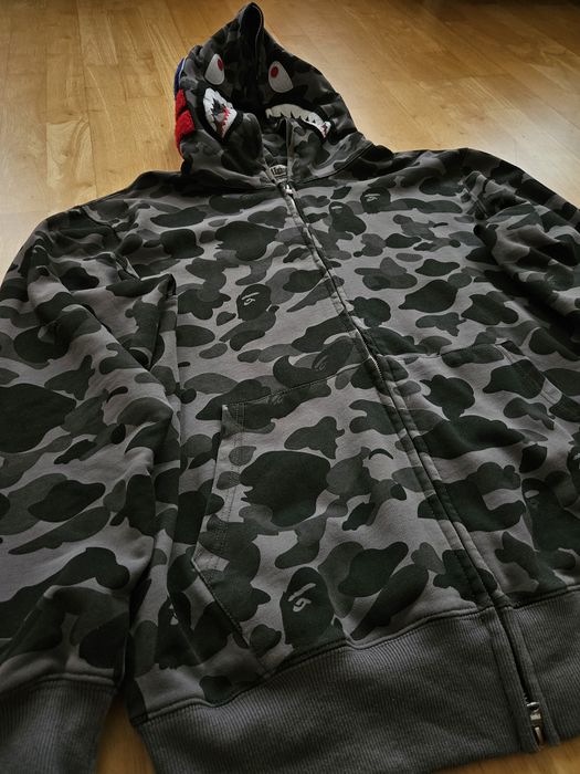 Bape Shark Bluza Szara