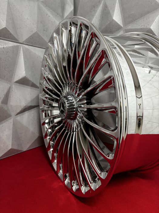 HIT! NOWE Felgi Koła 18" 5x112 MERCEDES CHROMOWANE  • • PIĘKNE • •
