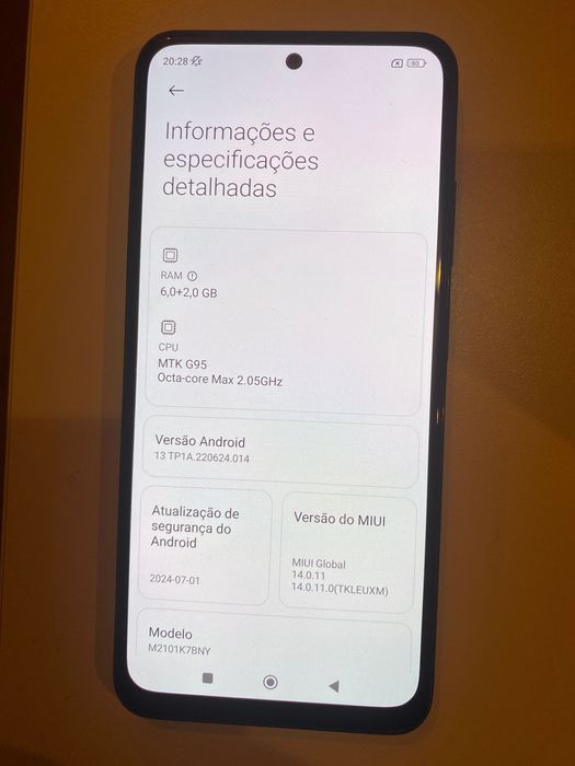 Smartphone XIAOMI Redmi Note 10S (6,43'' - 6 GB - 128 GB - Cinza)