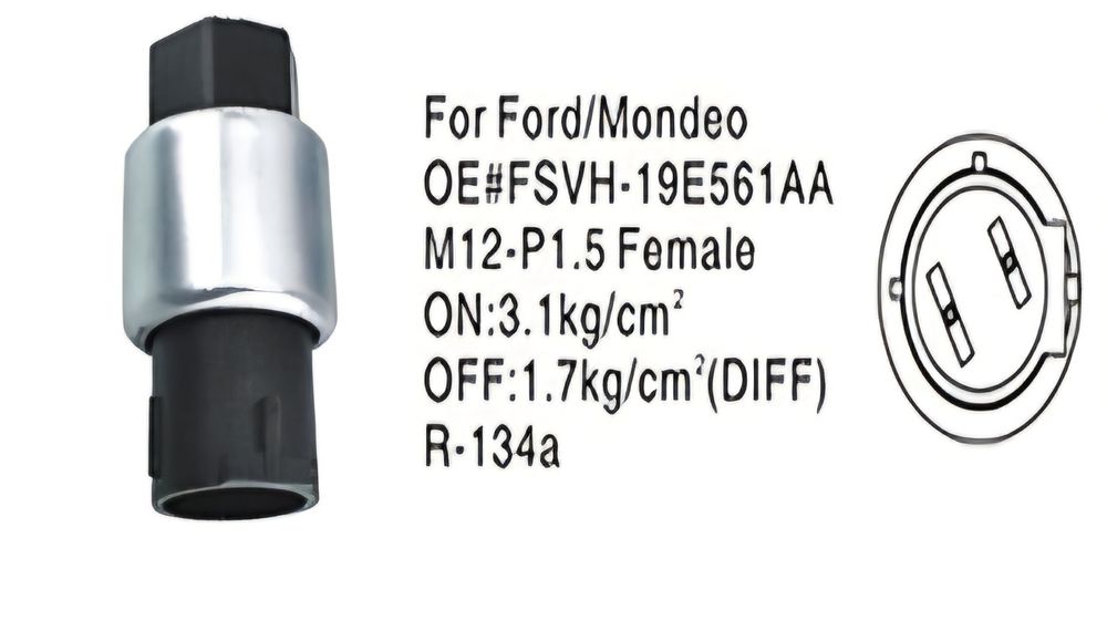 Датчик тиску кондиціонера Ford Mondeo на два тиску  зовнішня  різьба