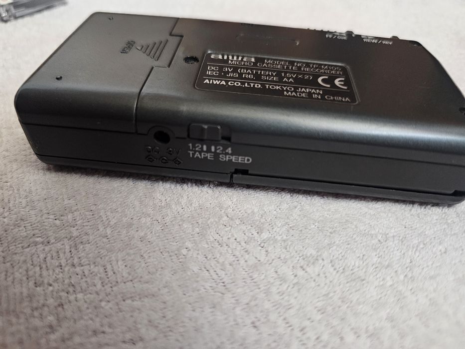 Dyktafon Aiwa Mios TP-M105 dyktafon czarny aiwa