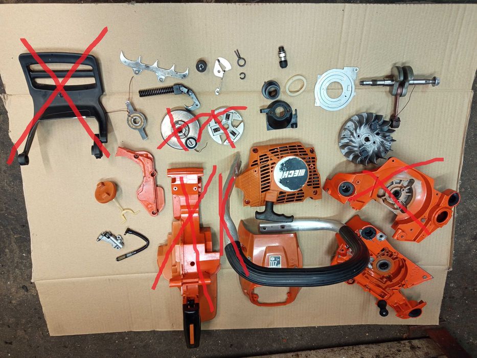 pilarka echo 501 / shindaiwa 501 na części
