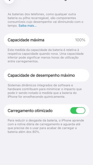 iPhone 12 bateria 100%