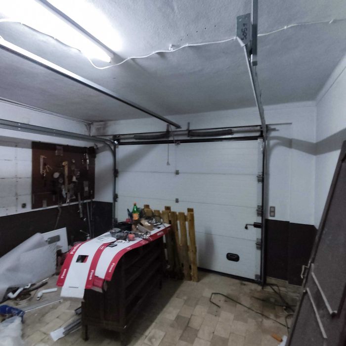 Portão automático de garagem