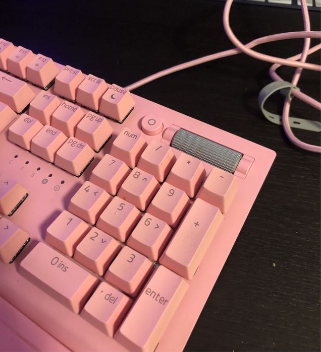 Razer Blackwidow V3 Quartz Keyboard (Pink)64354256997250123