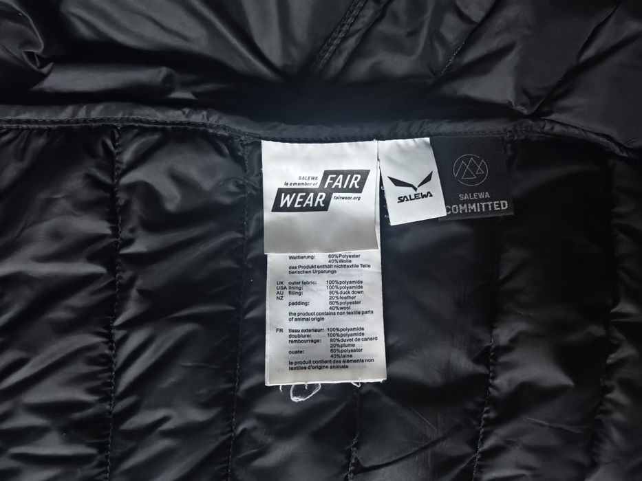 Kurtka puchowa damska Salewa Brenta Jacket - electric