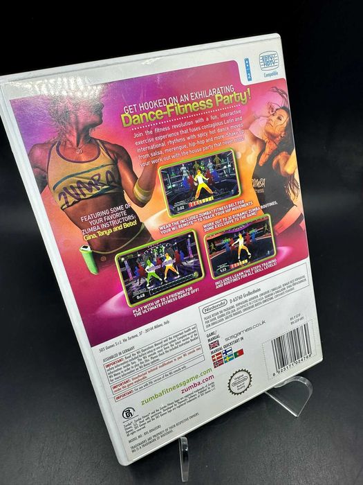 Gra na Nintendo Wii Zumba finess zestaw
