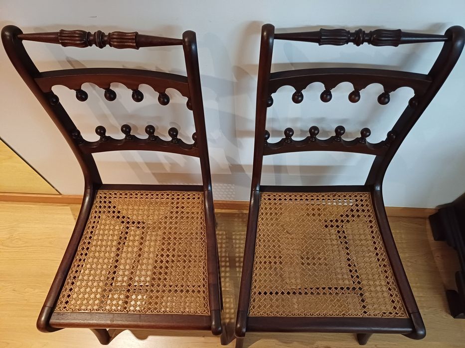 Cadeira com palhinha