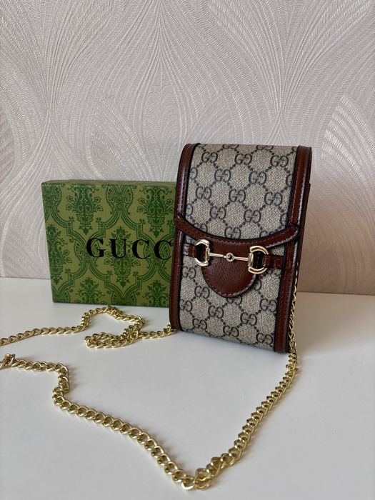 Gucci Horsebit  мини сумка