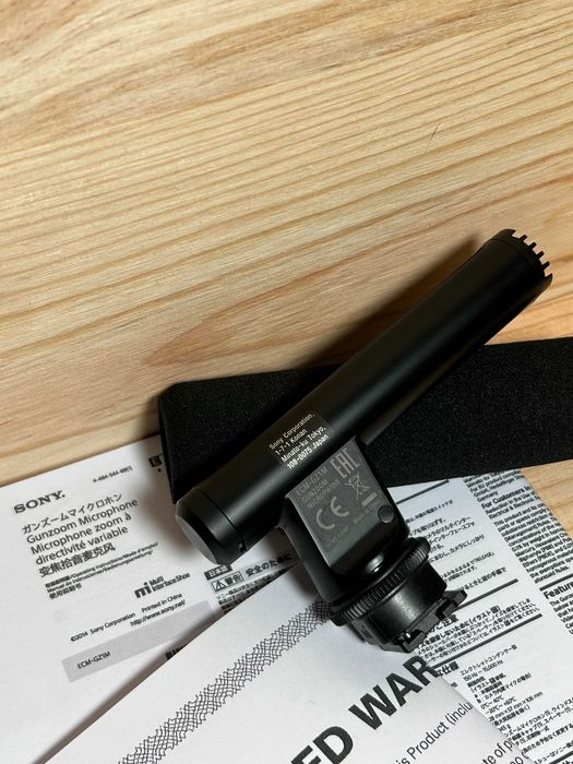 Sony ECM-GZ1M - Video Microfone - Sony Mi Shoe