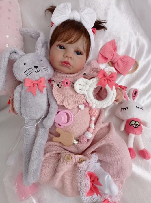 Lalka w typie Reborn z wyprawką prezent lala