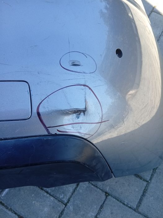 Para choque traseiro peugeot 308 2016