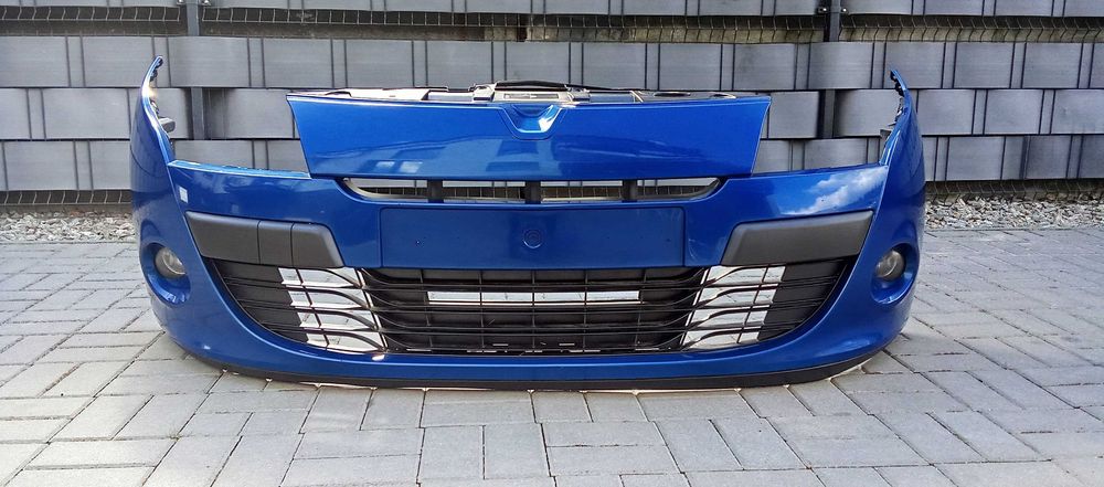 Zderzak Przód Przedni Renault Megane III 3 TERNA Zderzak Niebieski