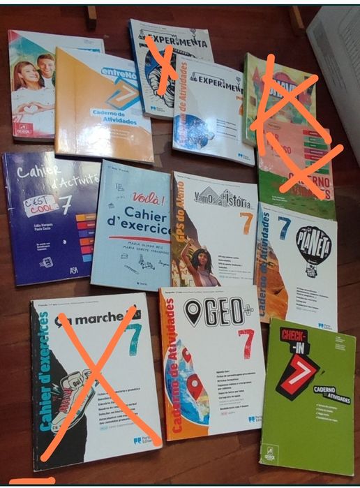 Manuais escolares para 5/6/7/8/9 ano