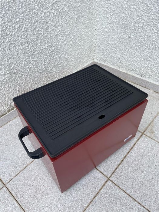 Grelhador portátil a pellets