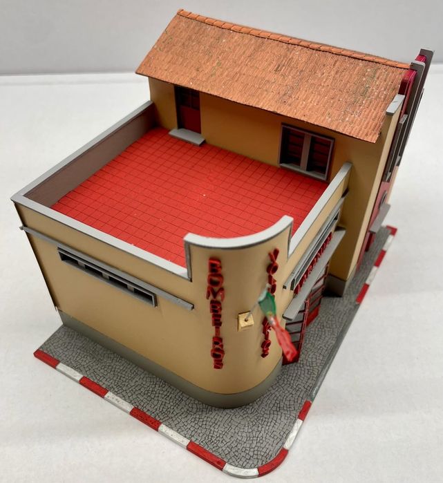 Modelismo Ferroviário - Maquete Quartel dos Bombeiros