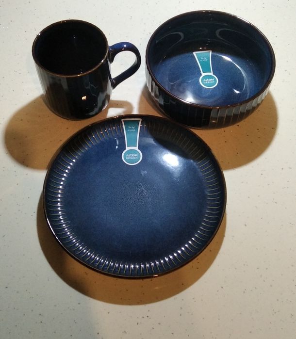 Zestaw dla jednej osoby singla singielki talerz miska kubek Altom