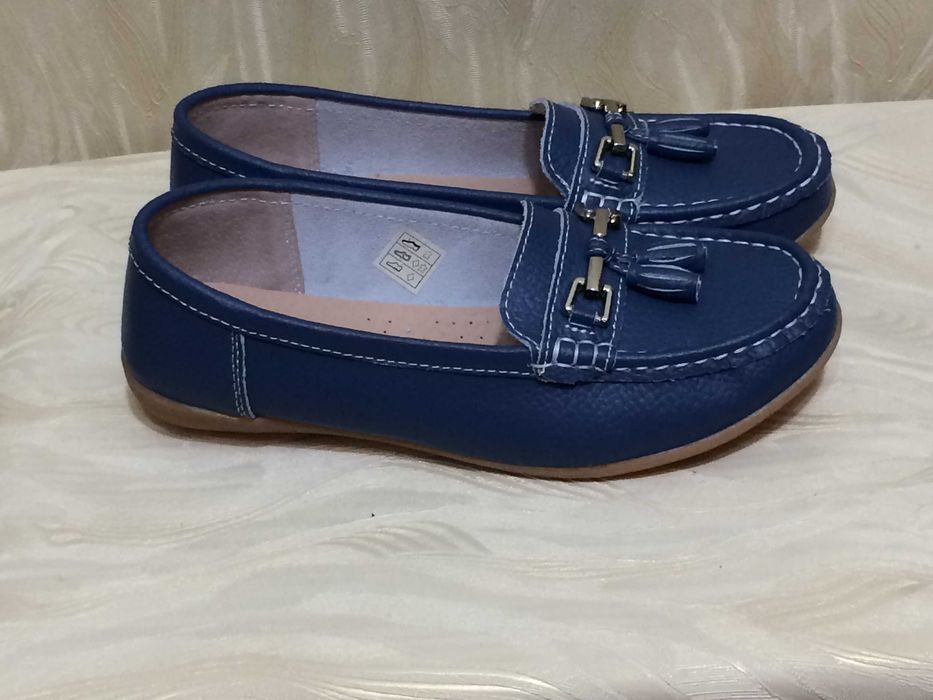 Жіночі шкіряні м'які мокасини туфліjo&joe, р.38