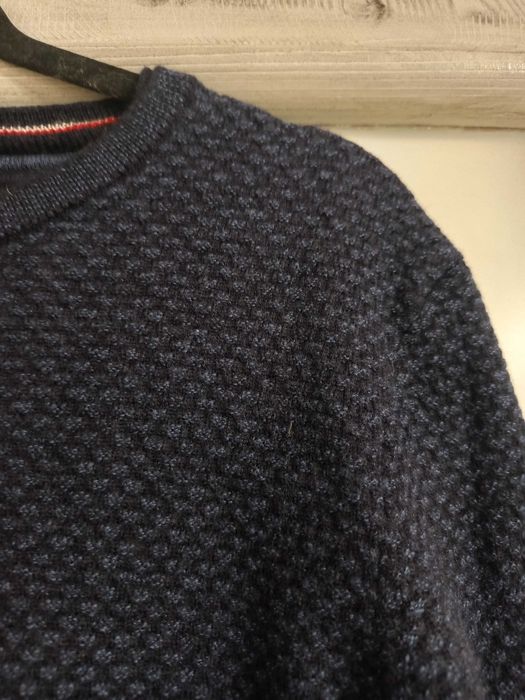 Wełniany sweter męski Tommy Hilfiger s m