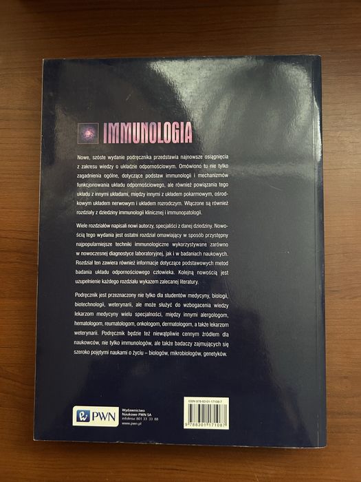 Immunologia Nowe Wydanie Jakub Gołąb