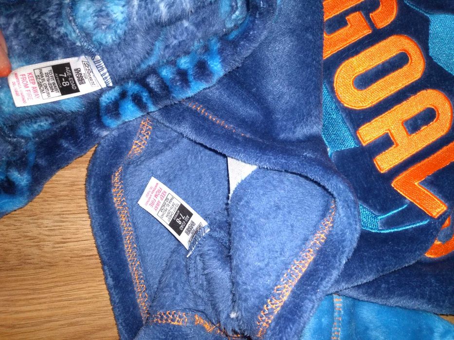 Костюм Пижама на мальчика 7-8лет 122/128р. плюшевый
Санта Футбольный