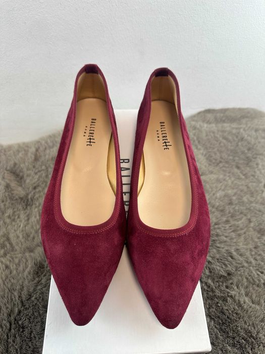 baleriny damskie skórzane ballerette marzio 39