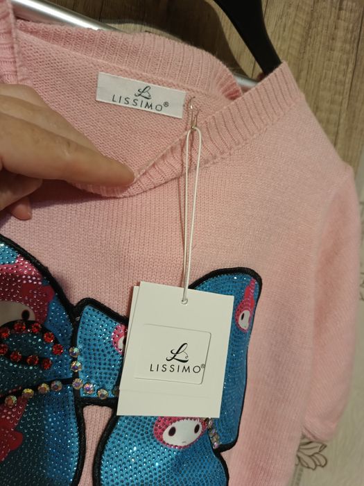 Sweterek damski z krótkim rękawem