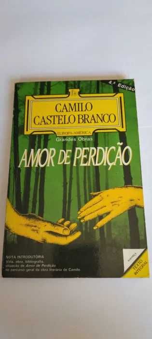 Livro usado - Amor de Perdição - Camilo Castelo Branco