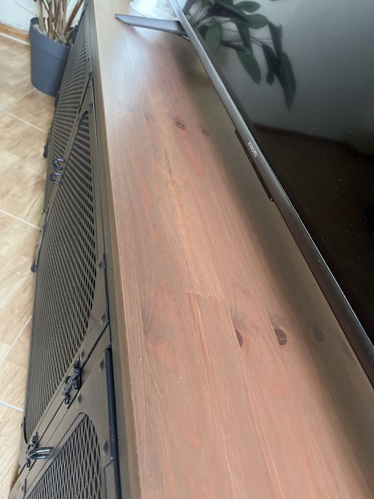 Móvel TV IKEA FJÄLLBO como novo – estilo industrial