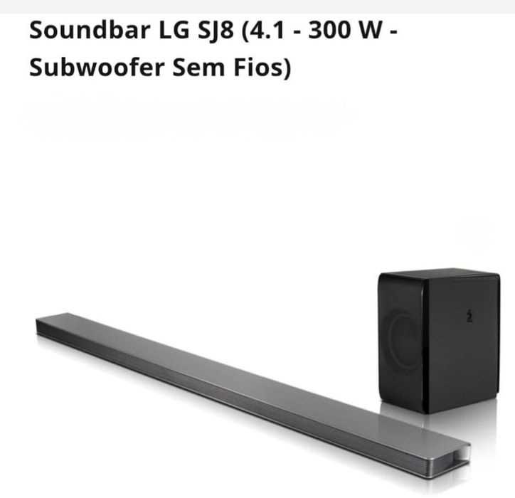 Soundbar LG  SJ8