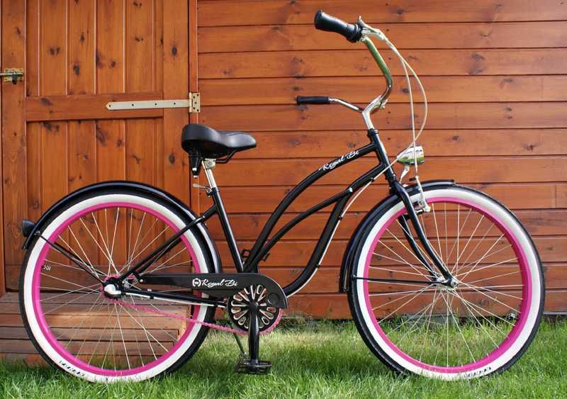 Rower miejski 26 / 28 beach damski damka CRUISER Dark Lady Holenderski
