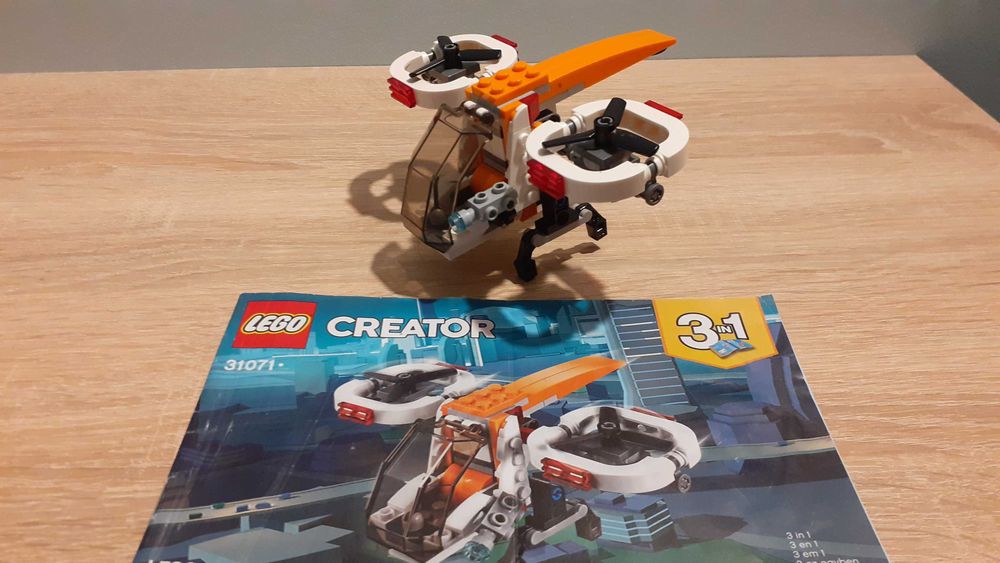 Klocki Lego Creator 31071 Helikopter, łódź, samolot