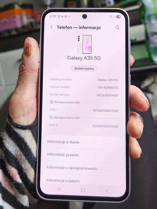 IGŁA! Samsung Galaxy A35 5G | Stan IDEALNY | Jak Nowy z Salonu!