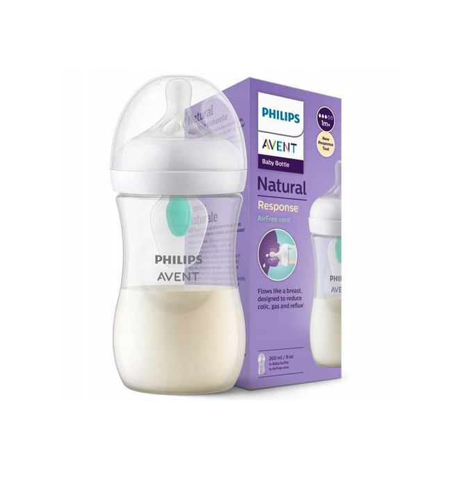 Philips Avent Butelka Response Natural AirFree Antykolkowa 260ml NOWE