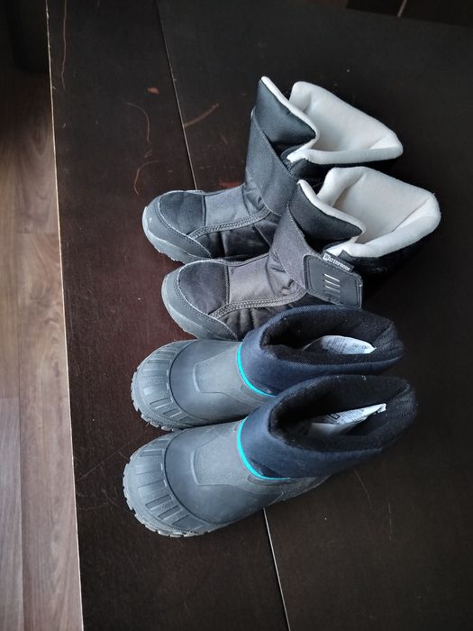 Vendo botas para neve