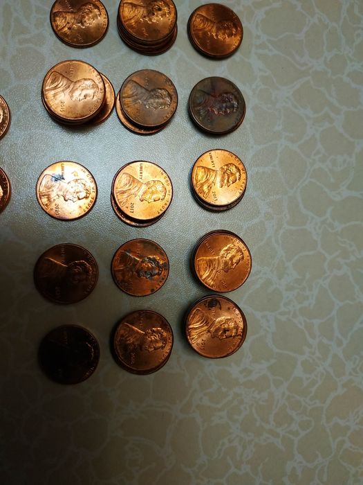 Продам монети 1 цент США