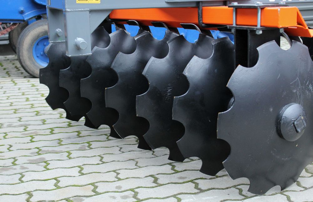 ЛІДЕР ПРОДАЖІВ Борона дискова VINMET БДН вінмет - Чавунні шпулі